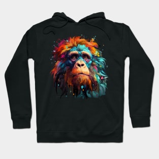 Orangutan Rainbow Hoodie